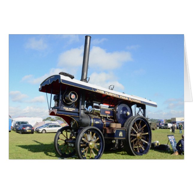 Cartão Traction Engine Renown (Frente Horizontal)