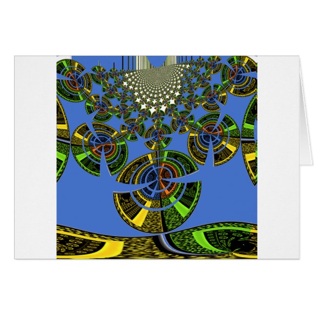 Cartão tradição azul (Frente Horizontal)