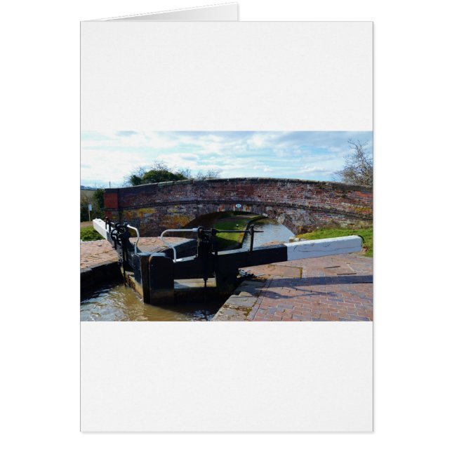 Cartão Tradicional Bloqueio do Canal Britânico (Frente)