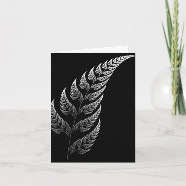 Cartão Traditional Maori Tribal Tattoo. New Zealand. Aote (Frente)