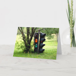 Cartão Traffic Light