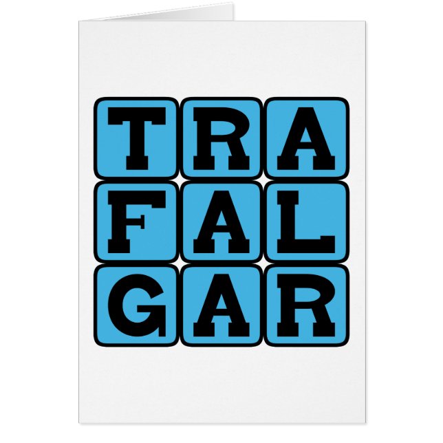 Cartão Traffic, Square, Londres (Frente)