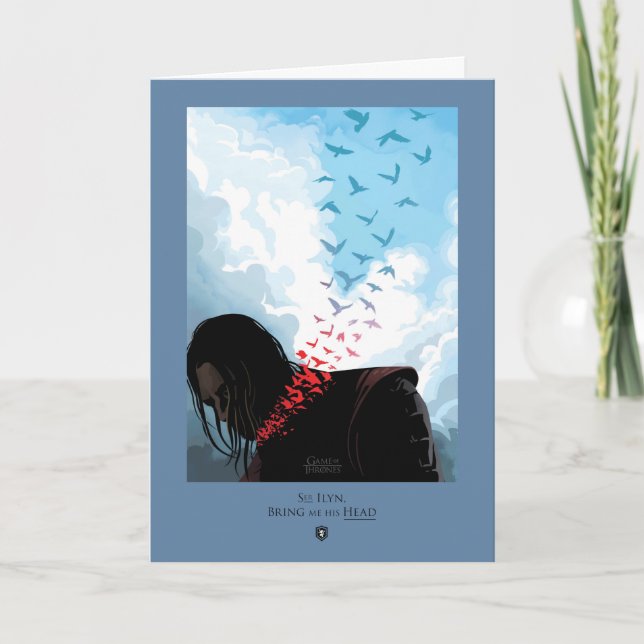 Cartão Traga-Me A Cabeça (Frente)