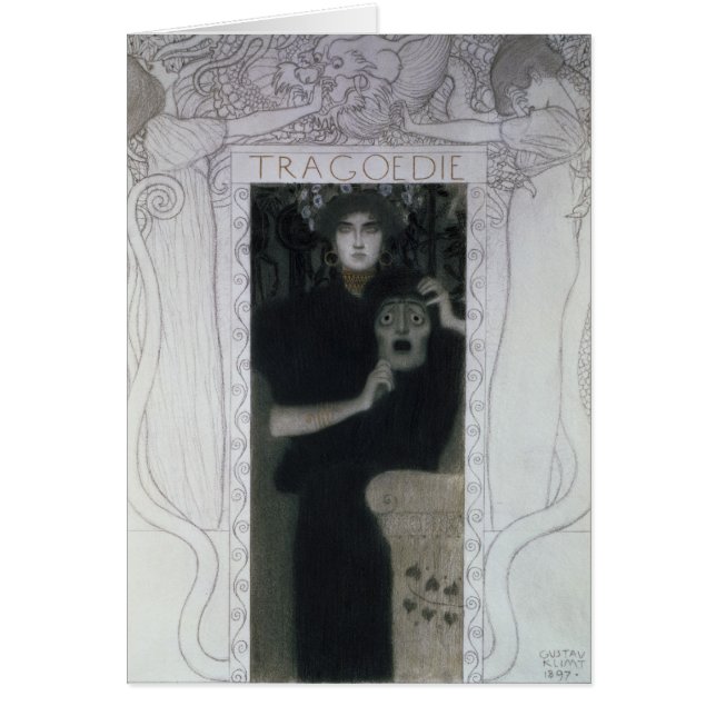 Cartão Tragédia, 1897 (Frente)