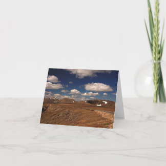 Cartão Trail Ridge Road notecards