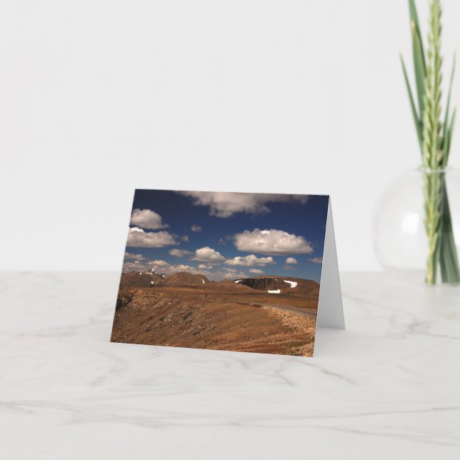 Cartão Trail Ridge Road notecards (Frente)