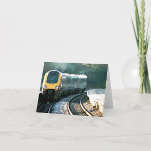 Cartão Train note cards