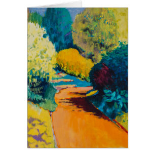 Cartão Trajeto alaranjado