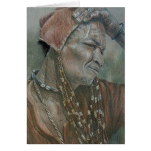 Cartão Tranças de Dogon