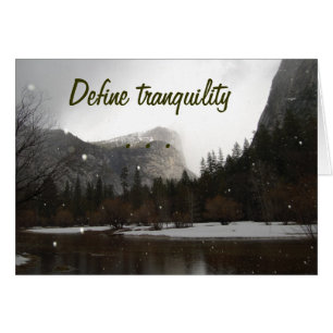 Cartão Tranquilidade íntimo