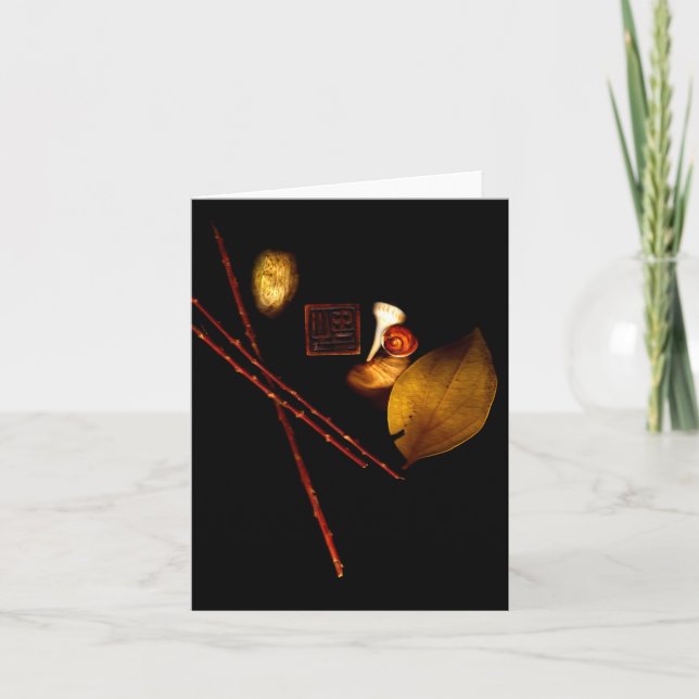 Cartão Tranquility III Notecard (Frente)