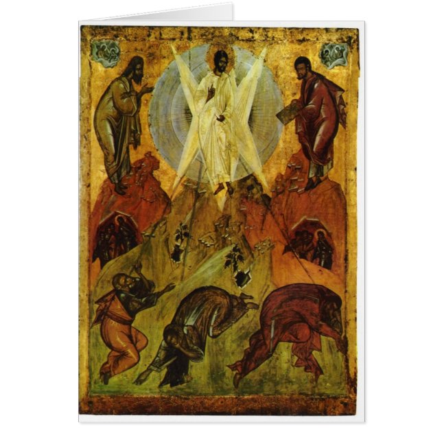 Cartão Transfiguração (Frente)