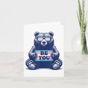 Cartão Transgender Be You Trans Orgulho M2f F2m