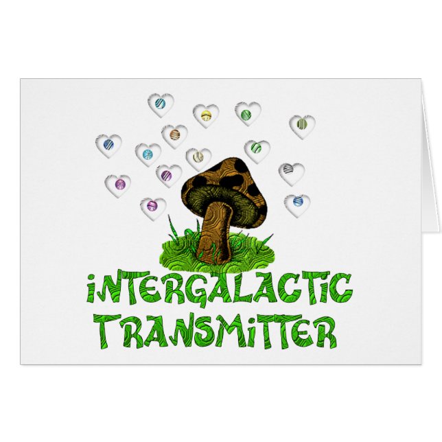Cartão Transmissor Intergalactic (Frente Horizontal)