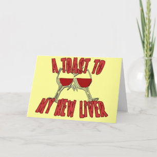 Cartão Transplante De Fígado Obtenha Presentes