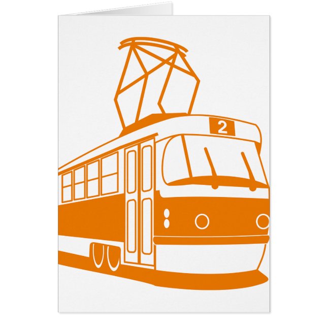 Cartão Transporte elétrico de via (Frente)