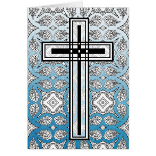 Cartão transversal religioso das citações da