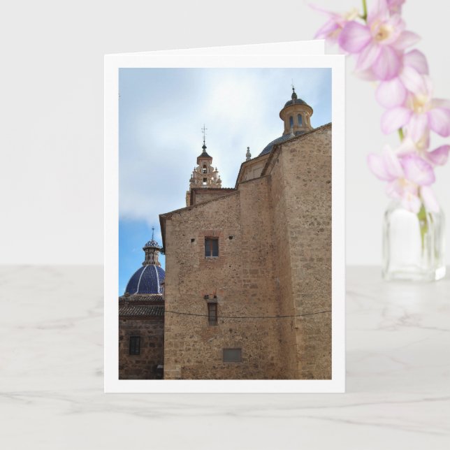 Cartão Traseira da Igreja de Nossa Senhora de Los Angeles (Orquídea)