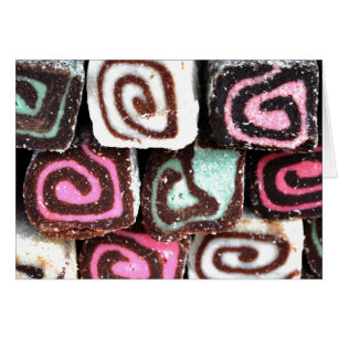 Cartão Tratamentos com Rolos de Coco