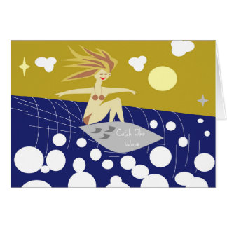 Cartão Trave a onda