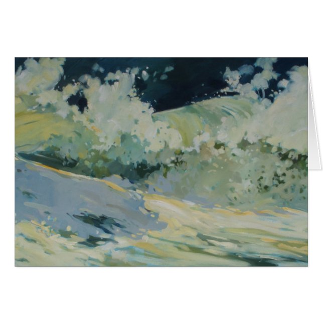 Cartão Trave uma onda (Frente horizontal)