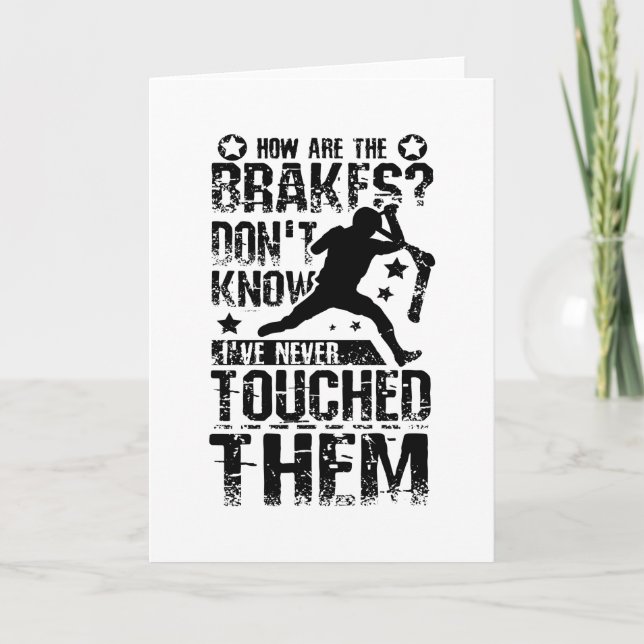 Cartão Travões E-patinete (Frente)