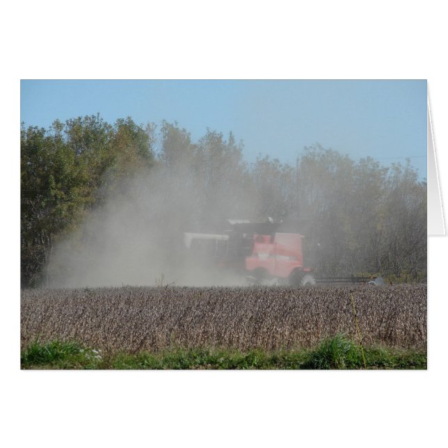 Cartão Trazer a Colheita (Frente Horizontal)