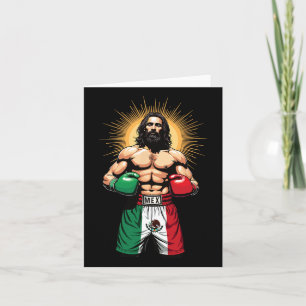 Cartão Trechos in a box mexicanos do Cristo Jesus