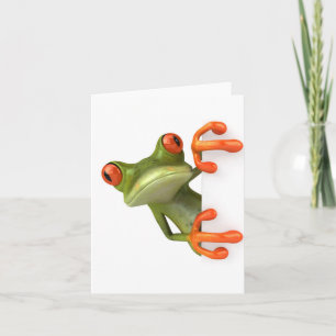 Cartão Tree Frog Note Card