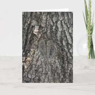 Cartão tree heart greeting card #1