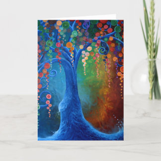 Cartão Tree of Life, Blank Greeting card,