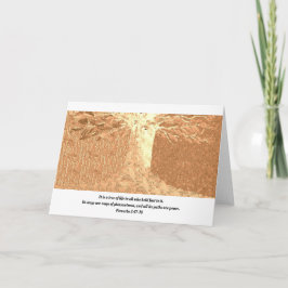 Cartão Tree of Life Greeting Card