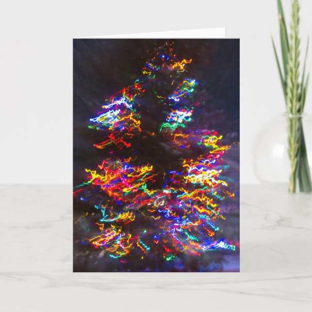 Cartão tree of light (Frente)