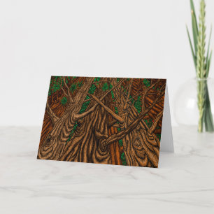 Cartão Trees Greeting Card