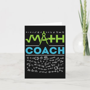 Cartão Treinador De Matemática Apreciando Ck Para A Escol