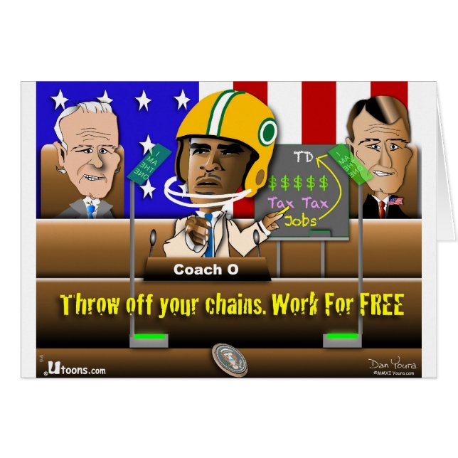 Cartão Treinador Obama (Frente Horizontal)