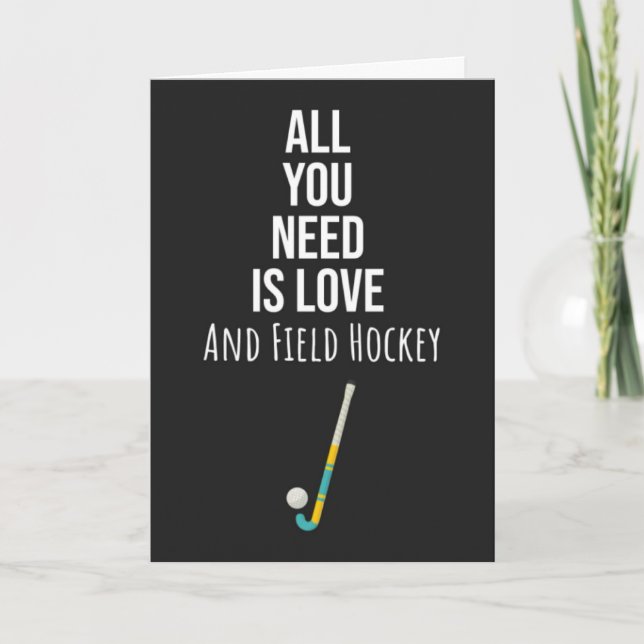 Cartão Treinador para Crianças de Hóquei em Campo (Frente)