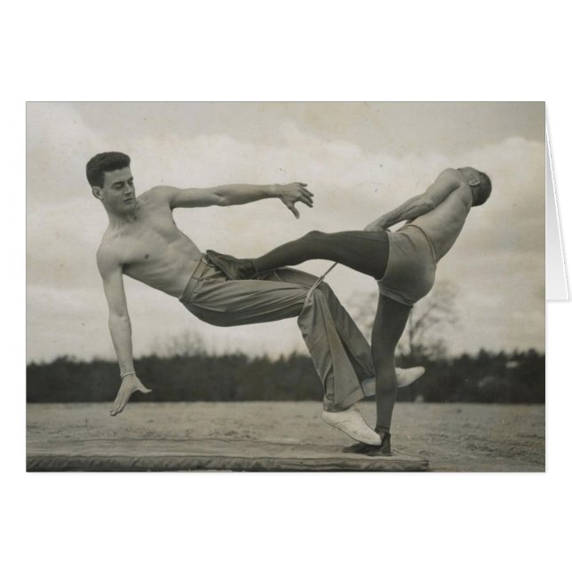 Cartão Treinamento de combate 1942 (Frente Horizontal)