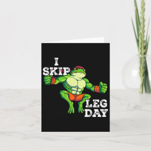 Cartão Treinamento De Peso De Gym I Ignorar Dia 1