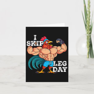 Cartão Treinamento De Peso De Gym I Ignorar Dia 5