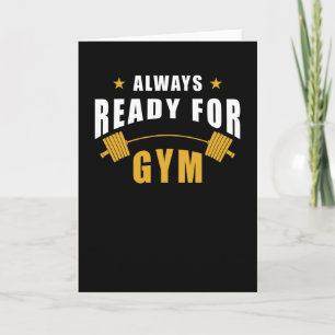 Cartão Treinamento em Centro de Malhações Gym