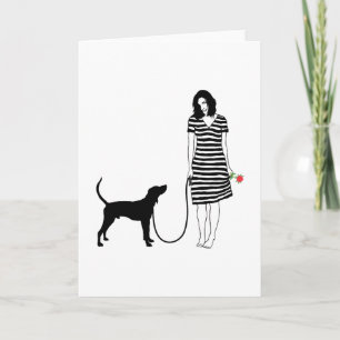 Cartão Treing Walker Coonhound