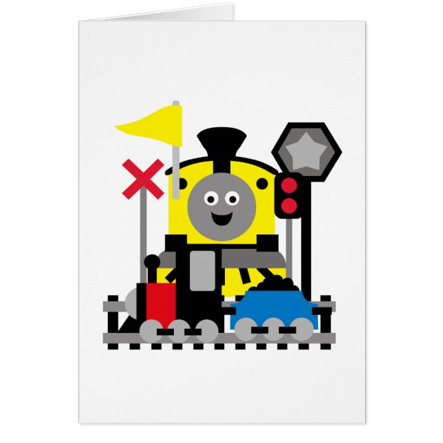 Cartão Trem de sorriso (Frente)