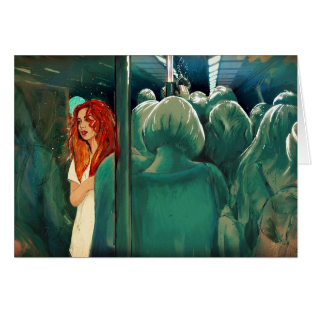 Cartão Trem do centro (Frente Horizontal)