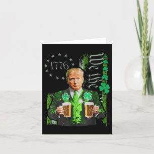 Cartão Tremor Engraçado Faça Excelente De Dia de São Patr