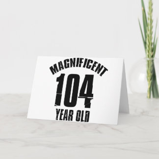 CARTÃO TRENDING 104 YEAR OLD BIRTHDAY DESIGNS
