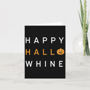 Cartão Trendy Halloween Happy Hello Whine