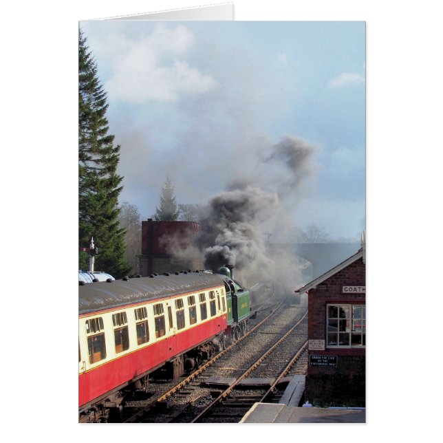 CARTÃO TRENS DO VAPOR (Frente)