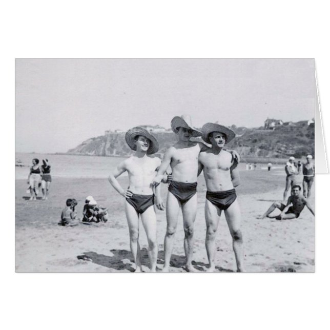 Cartão Três amigo (Frente Horizontal)