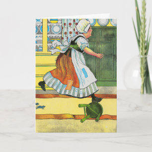 Cartão Três Camundongos Cegos Mãe Ganha Rhyme